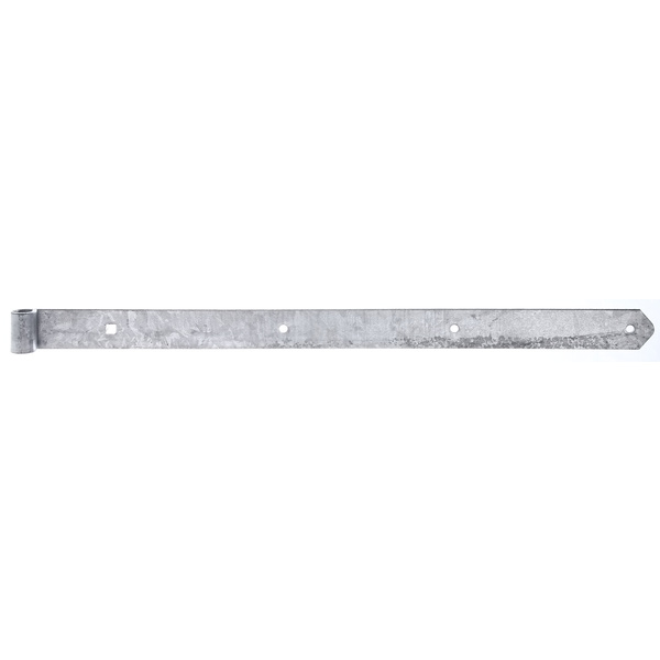 Ladenband, gerade, Abschluss abgerundet, feuerverz., LxB 700x45mm, Rolle Ø16mm