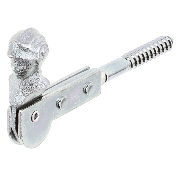 Fensterladen-Feststeller, Frauenkopf, disp., zEinschrauben, Ø9/129mm