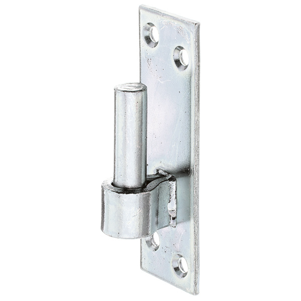 Kloben a.Platte, Süddeutsche Form, disp.Dorn Ø13mm, Abstand 10mm, Platte HxB110x36mm