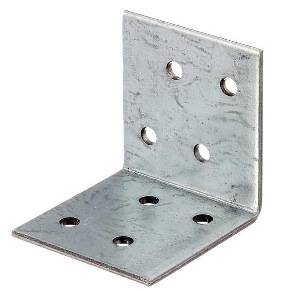 Winkelverbinder, sendzimirverzinkt, TxHxB 40x40x40mm