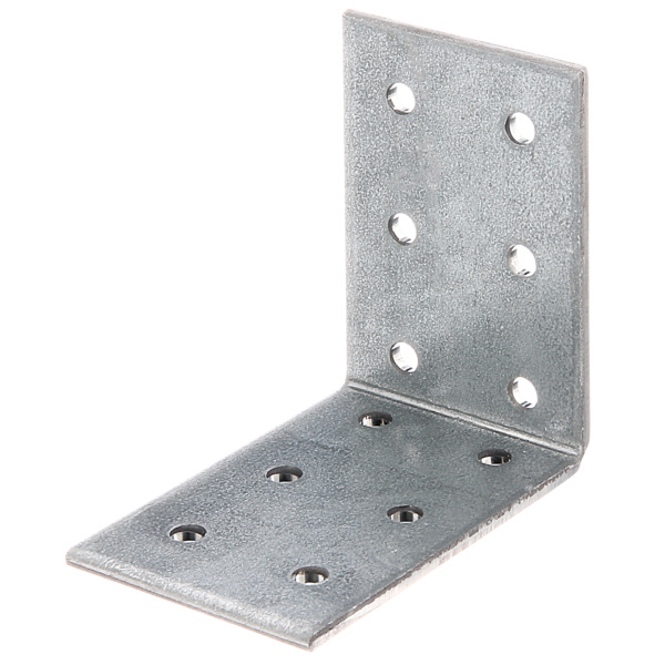 Lochplattenwinkel, sendzimirverzinkt, TxHxB 60x60x40mm, verpackt à 15 St.