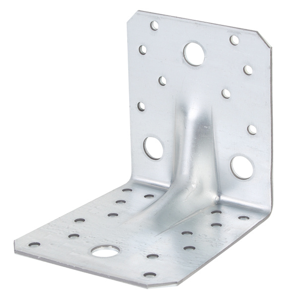 Schwerlast-Winkelverbinder m.Sicke, sendzimirverzinkt, TxHxB 105x105x90mm, 20St., PRO