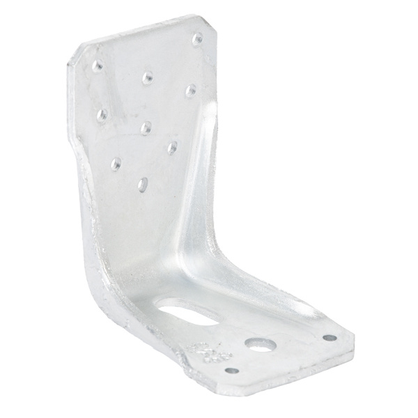 KR-Winkelverbinder, mit Langloch, feuerverzinkt, TxHxB: 95x85x65mm