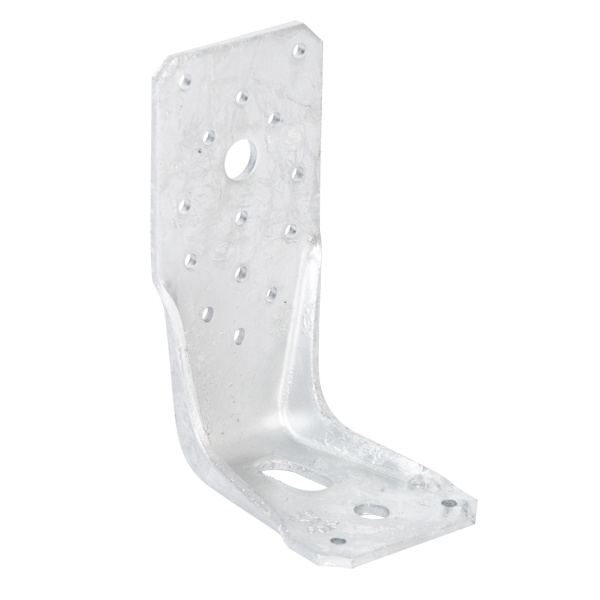 KR-Winkelverbinder, mit Langloch, feuerverzinkt, TxHxB: 135x85x65mm