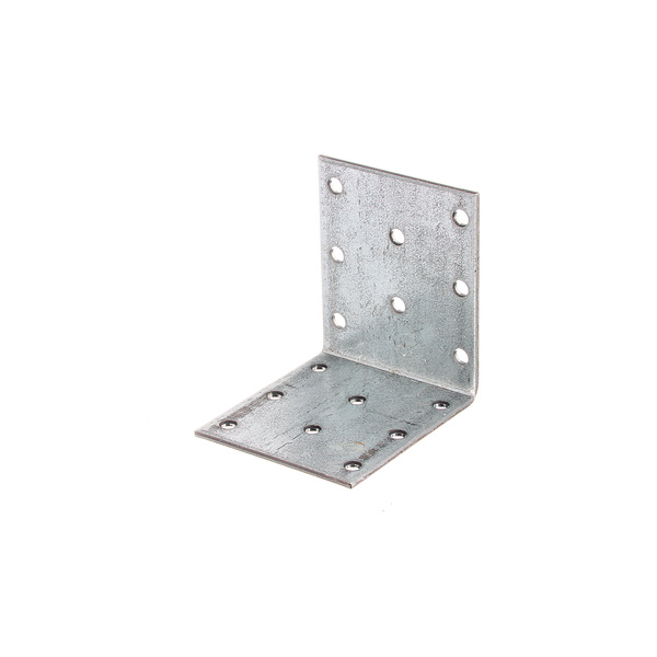 Lochplattenwinkel, sendzimirverzinkt, TxHxB 60x60x50mm