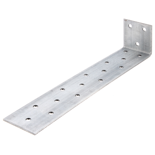 Flachstahl-Betonanker, sendzimirverzinkt, zum Einbetonieren, TxHxB 205x40x40mm