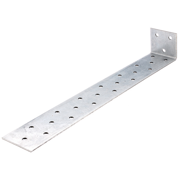 Flachstahl-Betonanker, sendzimirverzinkt, zum Einbetonieren, TxHxB 285x40x40mm