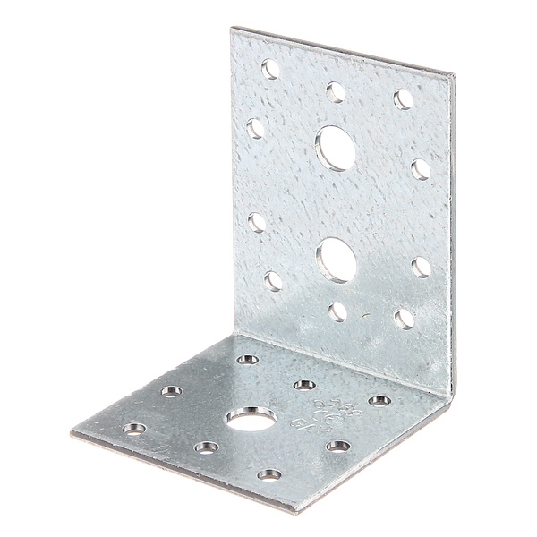 Winkelverbinder, sendzimirverzinkt, TxHxB 60x80x60mm, verpackt à 6 St.