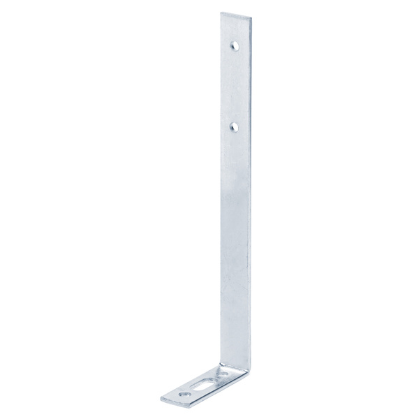 Gardinenwinkel mit Langloch, disp., TxHxB 55x180x17mm