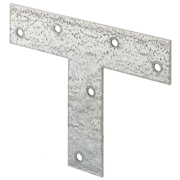 Flachverbinder, T-Form, sendzimirverzinkt, LxHxB 140x110x30mm