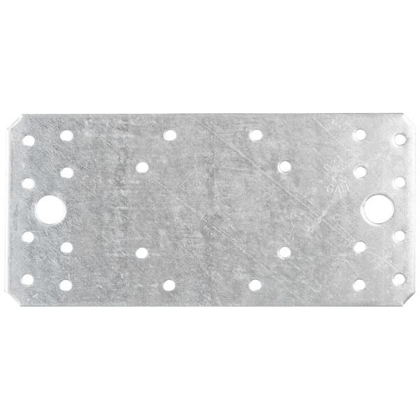 Flachverbinder, sendzimirverzinkt, LxB 190x90mm