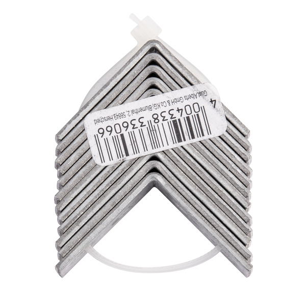 Stuhlwinkel, sendzimirverzinkt, TxHxB 25x25x14mm, verpackt à 12 St.