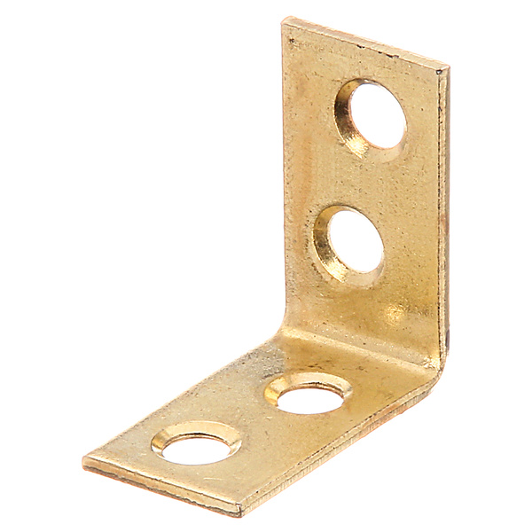 Stuhlwinkel, vermessingt, TxHxB 40x40x15mm