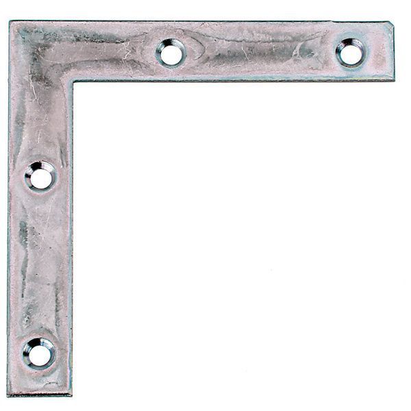 Möbelwinkel, galv. gelb verzinkt, HxLxB 60x60x10mm, verpackt à 8 St.