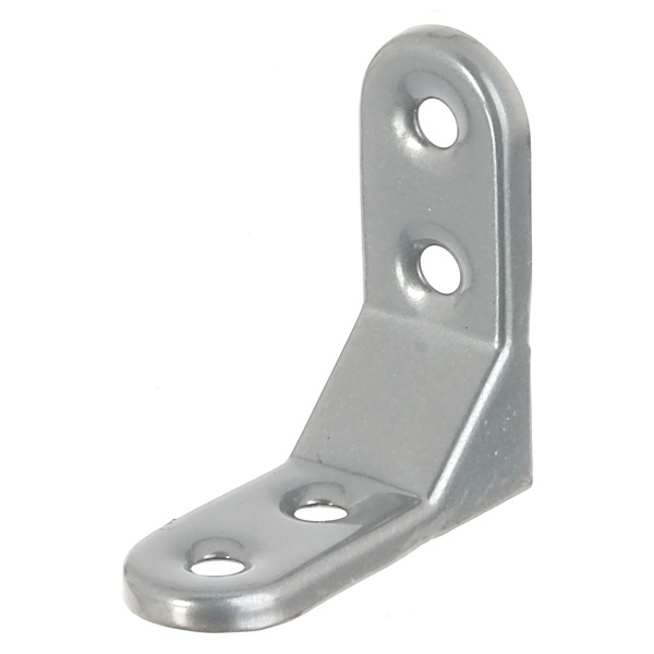 Zierwinkel, geprägt, aluminiumgrau kunststoffbeschichtet, TxHxB 50x50x20mm