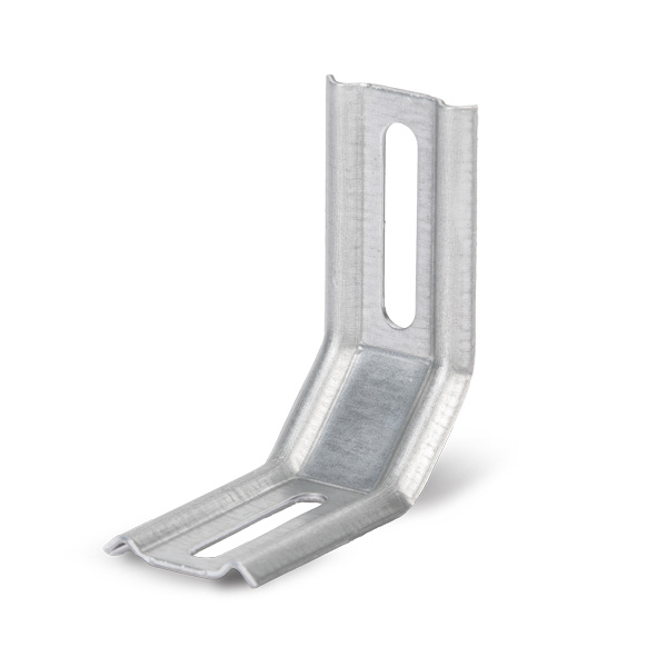 Verstellwinkel, geprägt, mit Langloch, sendzimirverzinkt, 50/30/60/32mm