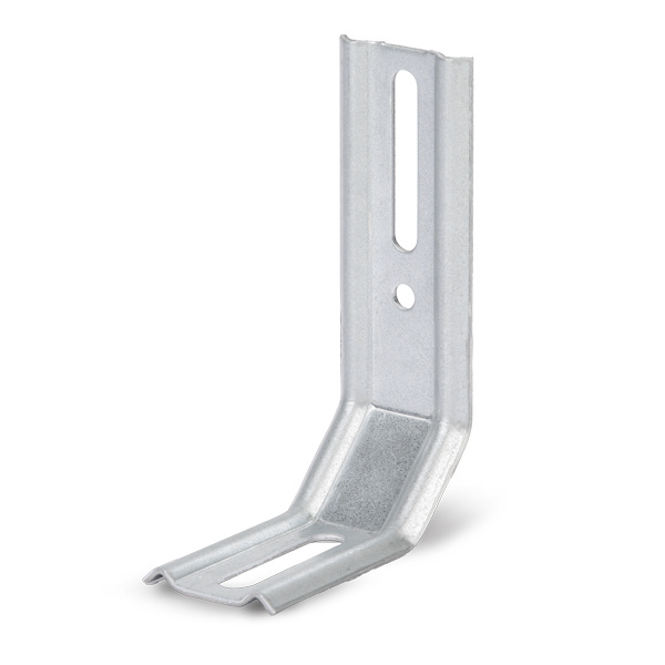 Verstellwinkel, geprägt, mit Langloch, sendzimirverzinkt, 50/30/80/32mm