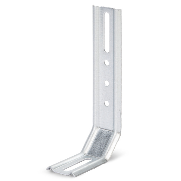 Verstellwinkel, geprägt, mit Langloch, sendzimirverzinkt, 50/30/120/32mm CF