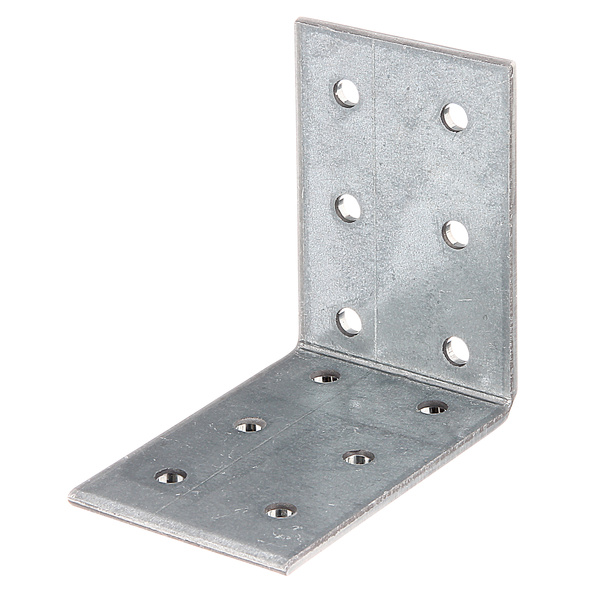 Lochplattenwinkel, sendzimirverzinkt, TxHxB 60x60x40x2,5mm, PRO