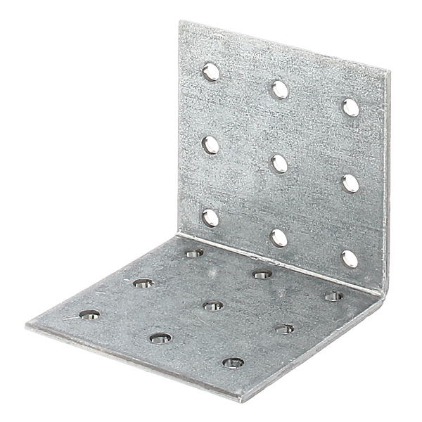 Lochplattenwinkel, sendzimirverzinkt, TxHxB 60x60x60x2,5mm, PRO
