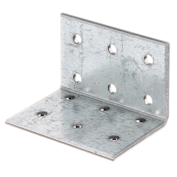 Lochplattenwinkel, sendzimirverzinkt, TxHxB 40x40x60mm, PRO