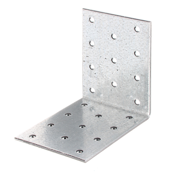 Lochplattenwinkel, sendzimirverzinkt, TxHxB 80x80x60x2,5mm, PRO