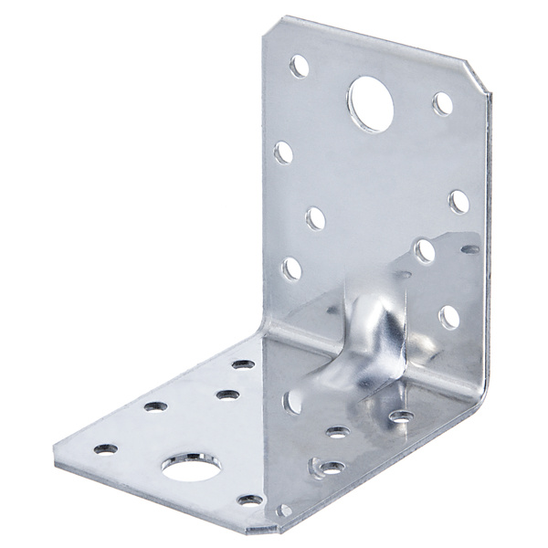 Schwerlast-Winkelverbinder m.Sicke, Edelstahl, TxHxB 70x70x55mm, PRO