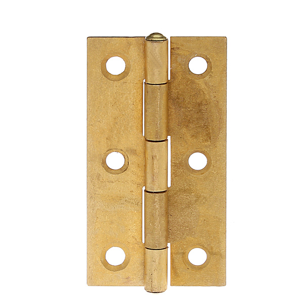 Scharnier, Messing, LxB 64x34mm