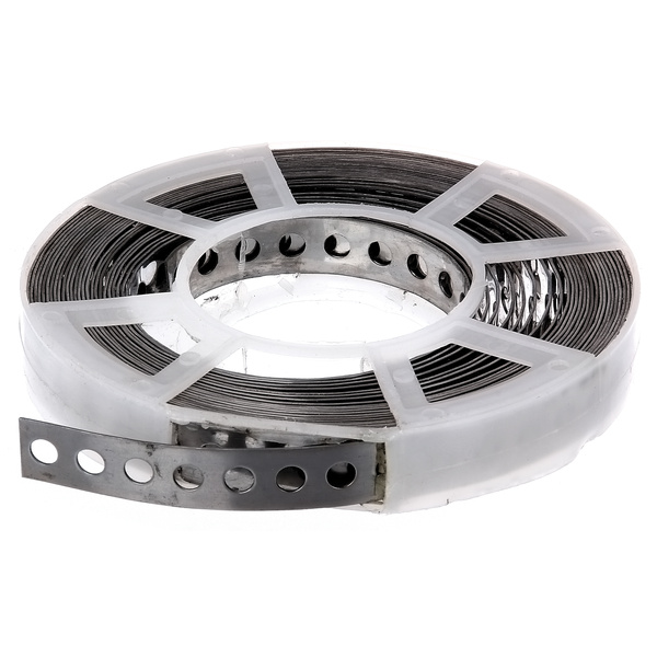 Lochband, Edelstahl, Breite 17mm, Länge 10 m