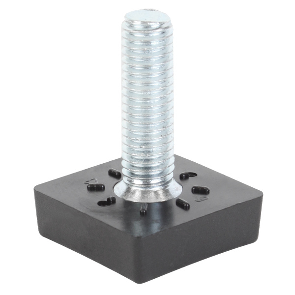 Stellschraube f.Gewindestopfen, Kunstst.+Stahlgewinde, Gewinde M8xLxB 15x20mm