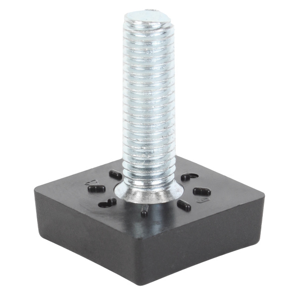 Stellschraube f.Gewindestopfen, Kunstst.+Stahlgewinde, Gewinde M8xLxB 25x25mm