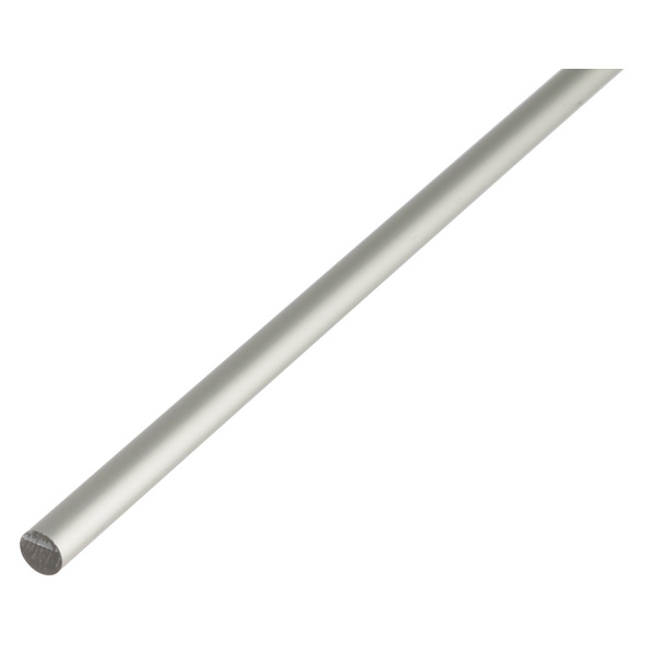 Rundstange, Alu silber elox., LxØ 1000x12mm