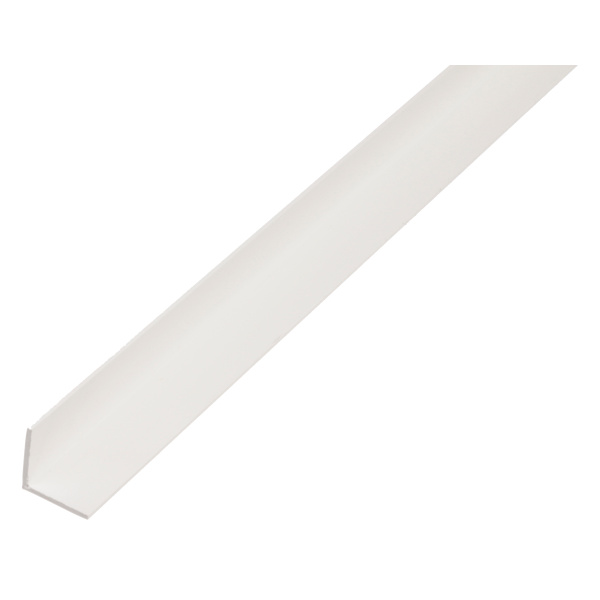 Winkelprofil, gleichsch., PVC weiß, LxBxHxS 2600x25x25x1,5mm