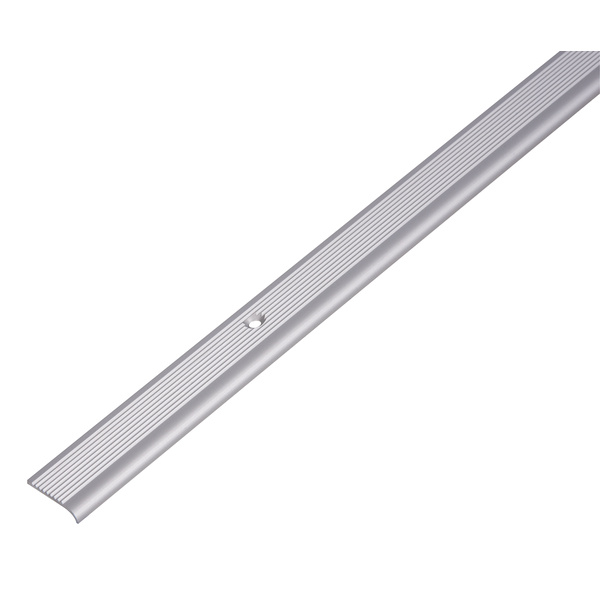 Treppenkanten-Schutzprofil, Alu silber elox., LxBxHxS 1000x23x5,0x1,8mm