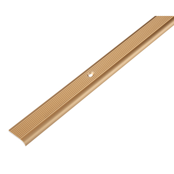 Treppenkanten-Schutzprofil, Alu gold elox., LxBxHxS 1000x23x5,0x1,8mm