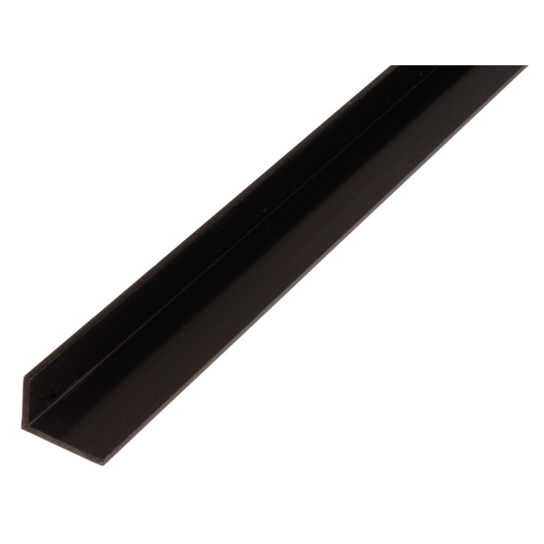 Winkelprofil, ungleichsch., PVC schwarz, LxBxHxS 1000x30x20x3mm