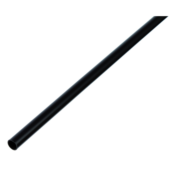 Rundrohr, PVC schwarz, LxØxS 1000x12x1mm