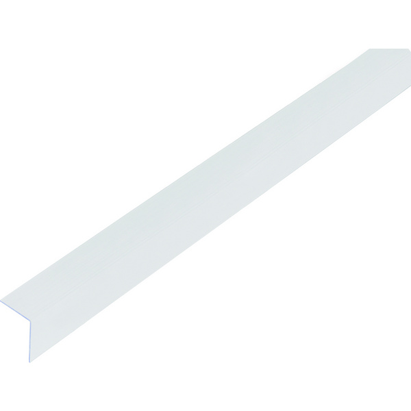Winkelprofil, gleichsch., PVC transparent, LxBxHxS 1000x20x20x1,0mm