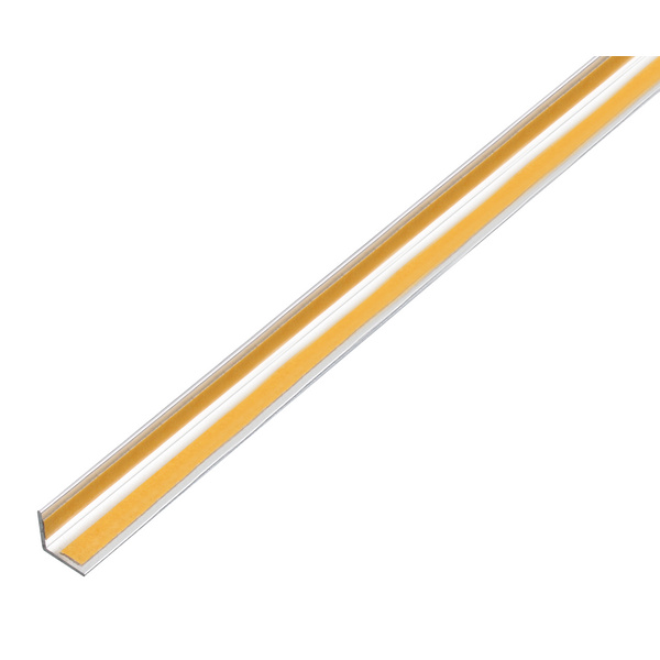 Winkelprofil, selbstklebend, gleichsch., Alu, chromdesign, LxBxHxS 1000x30x30x1mm