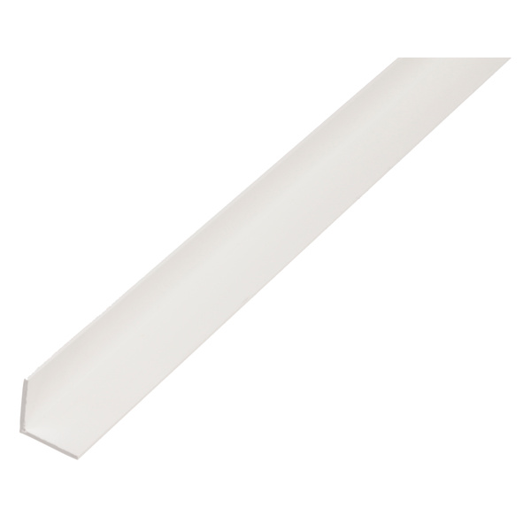 Winkelprofil, gleichsch., PVC weiß, LxBxHxS 2600x50x50x1,2mm