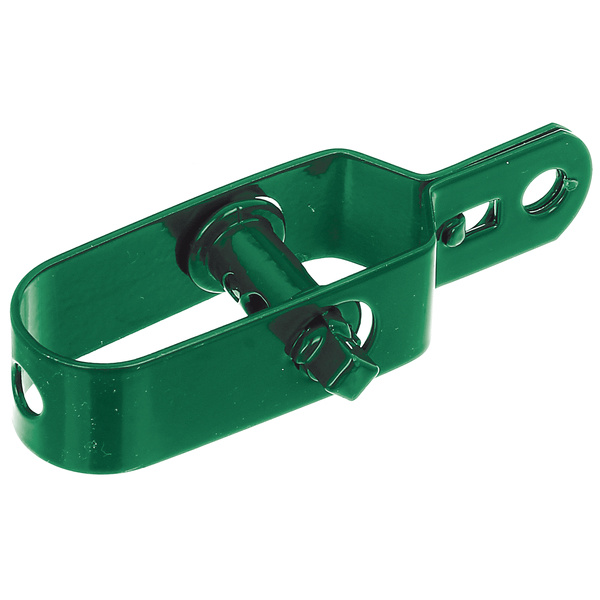Drahtspanner, verzinkt, grün Kst.b., Gesamtlänge 100mm