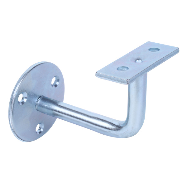 Handlaufstütze, verzinkt, zum Anschrauben, Auflage gerade