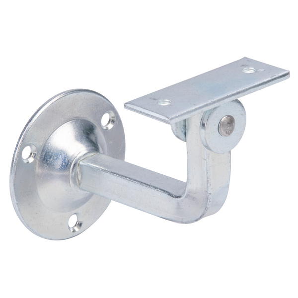 Handlaufstütze, Auflage gerade, beweglich, verzinkt, zum Anschrauben