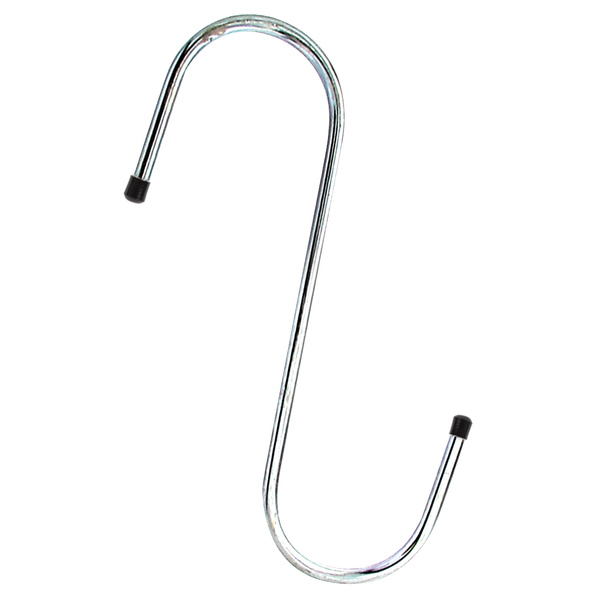 S-Haken, galv. blau verzinkt, Ø6mm, Gesamthöhe  180mm