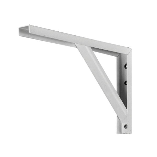 Konsole aus U-Profil, verzinkt, weiß Kst.b., HxT 175x400mm