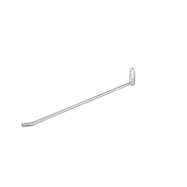 Lochplattenhaken, galv. blau verzinkt, Ø7mm, Tiefe Haken 300mm