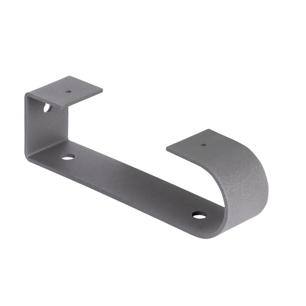 Regalträger Karla, Eisenglimmer matt mit Feinstruktur kunststoffbeschichtet DB 703, 60x205x45mm