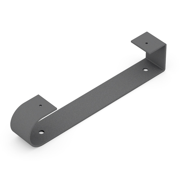 Regalträger Karla, Eisenglimmer matt mit Feinstruktur kunststoffbeschichtet DB 703, 60x305x45mm