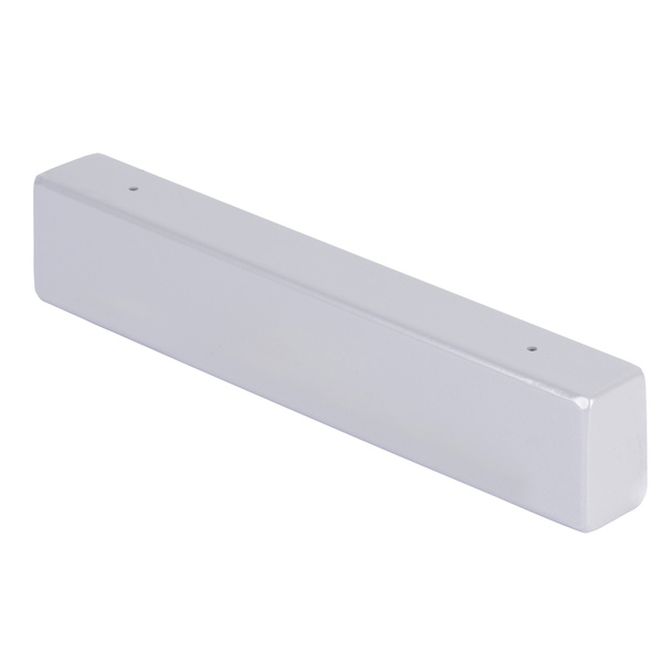 Regalträger Mona, weißaluminium glänzend kunststoffbeschichtet RAL 9006, HxTxBxS: 60x300x40mm