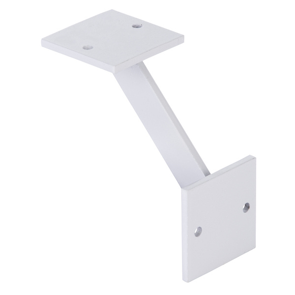 Regalträger Nick, weißaluminium glänzend kunststoffbeschichtet RAL 9006, HxTxBxS: 50x100x100mm